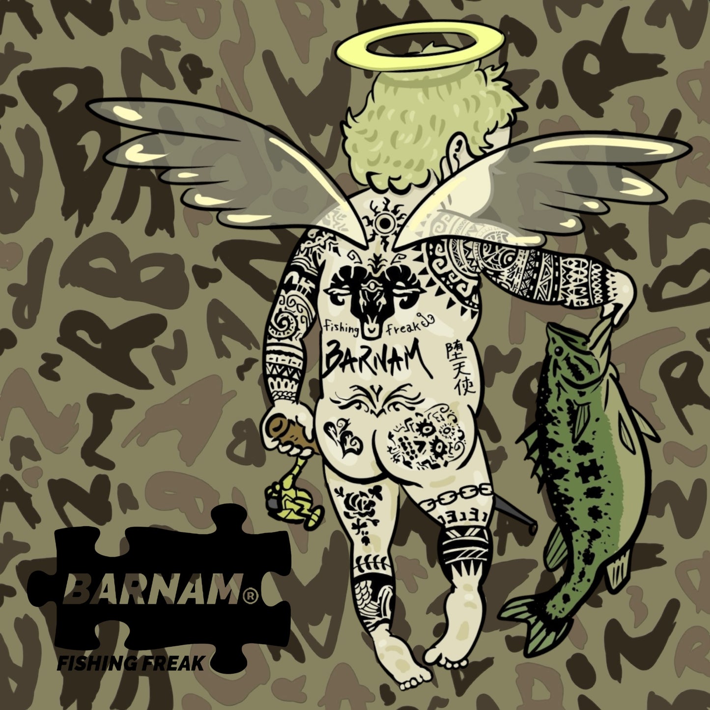 FF堕天使・ビッグシルエットパーカー