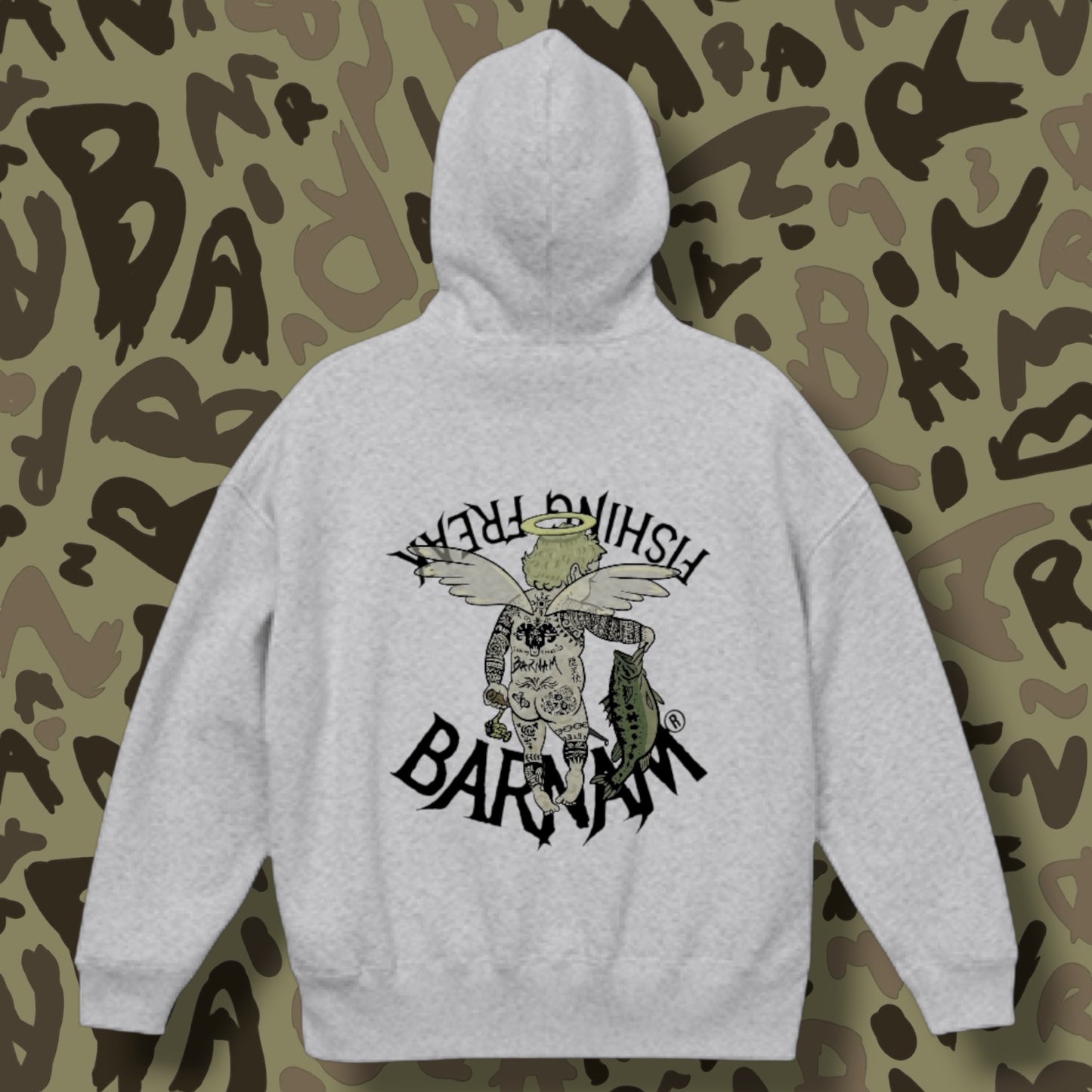 FF堕天使・ビッグシルエットパーカー