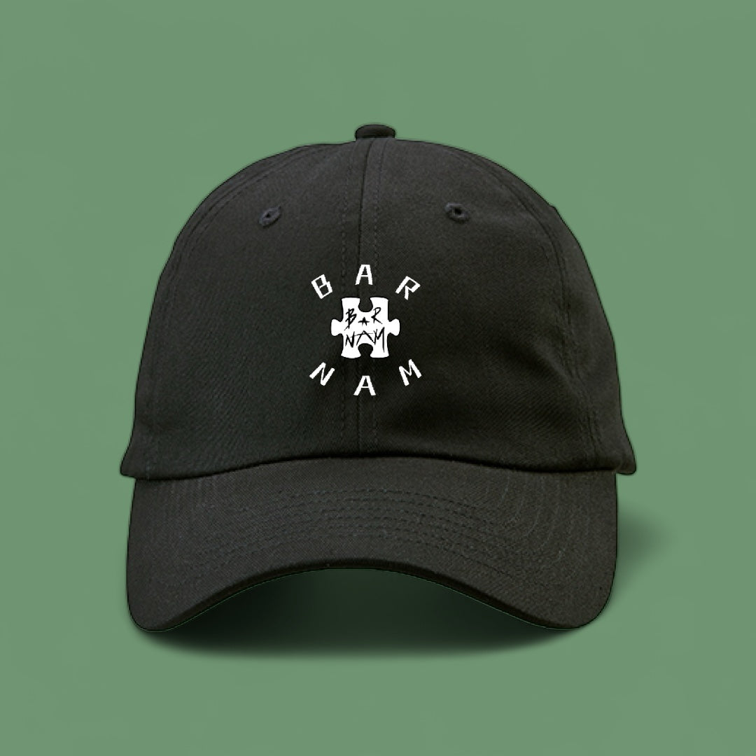 BARNAM face logo cap