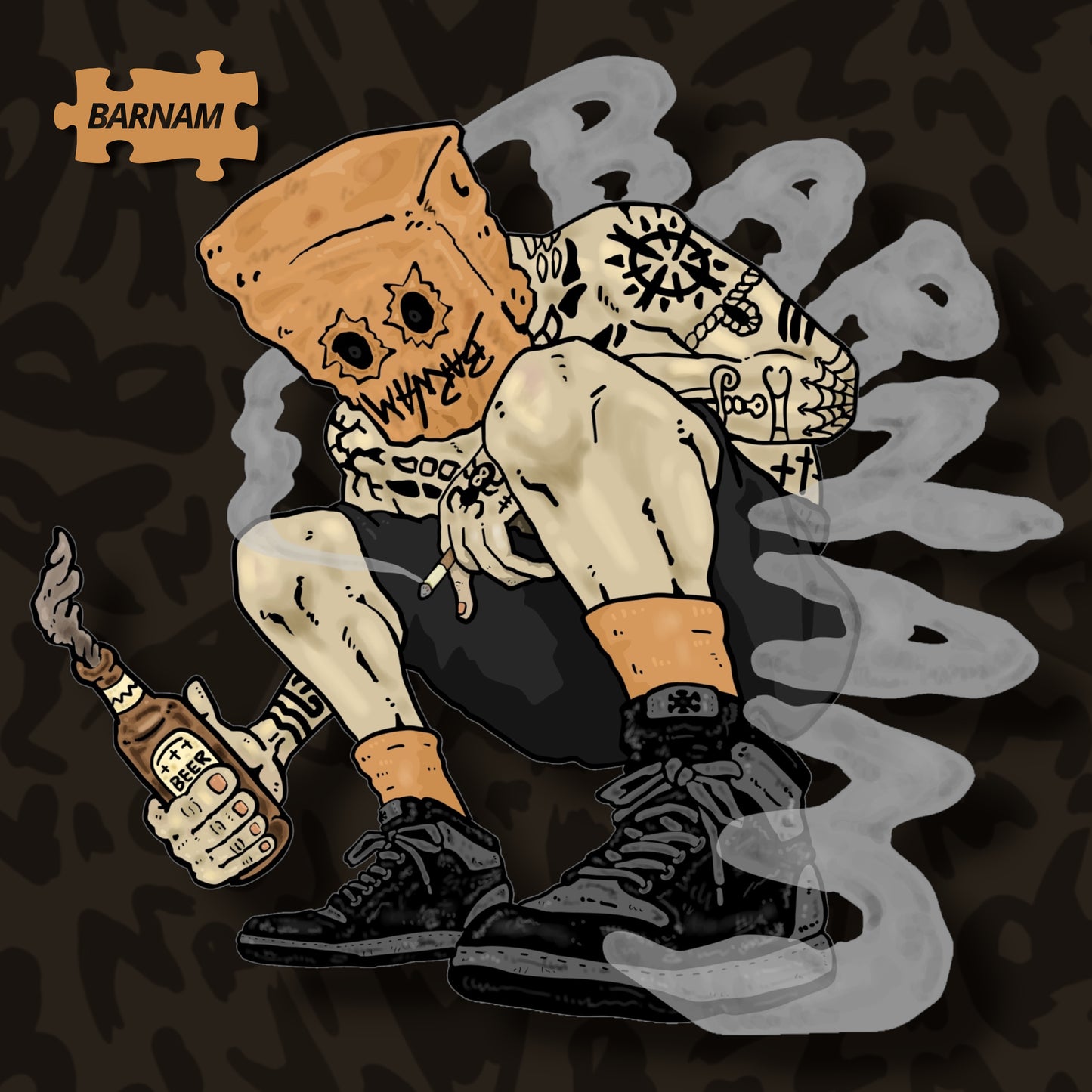 紙袋マン・tee