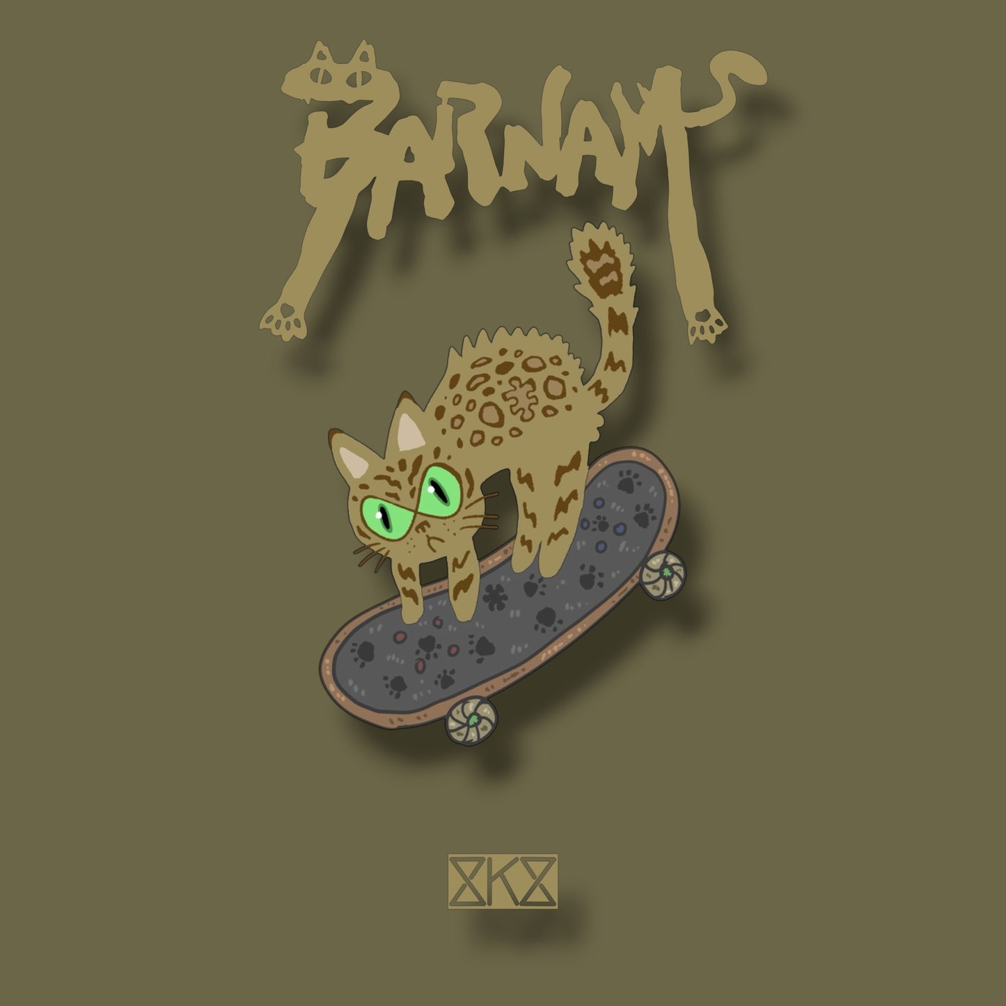 猫様とSK8・tee