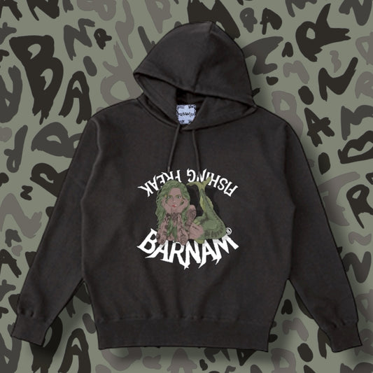 FF黒鱒人魚・プルオーバーパーカー