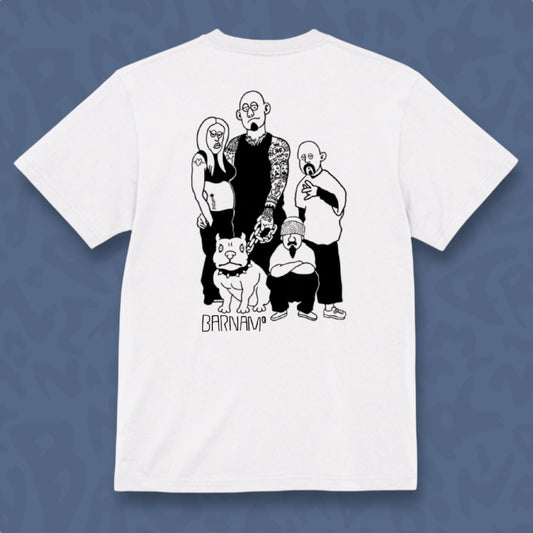 4人と1匹・tシャツ